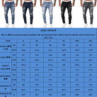 Męskie zgrywanie obcisłe dżinsy rurki niebieskie Slim Fit spodnie ołówkowe z dziurami Biker spodnie typu Casual Streetwear 2020 dżins wysokiej jakości odzież męska 6